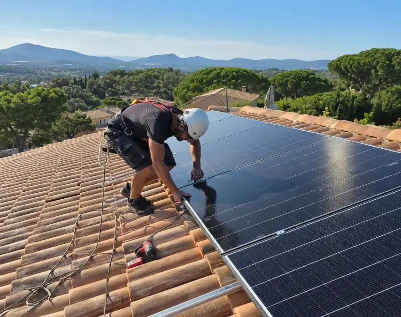 Installateur panneaux solaires Montvalen — pose photovoltaïque sur toiture