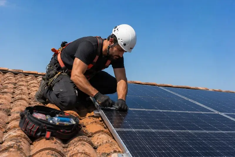 Maintenance et monitoring de panneaux solaires à Montvalen